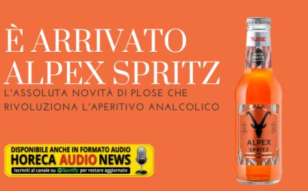 È arrivato Alpex Spritz, l'assoluta novità di Plose che rivoluziona l'aperitivo analcolico