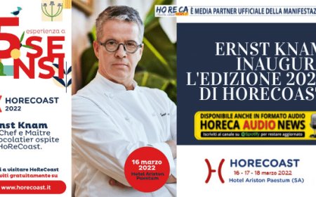 Ernst Knam inaugura l'edizione 2022 di HoReCoast