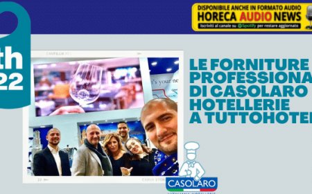 Le forniture professionali di Casolaro Hotellerie a Tuttohotel