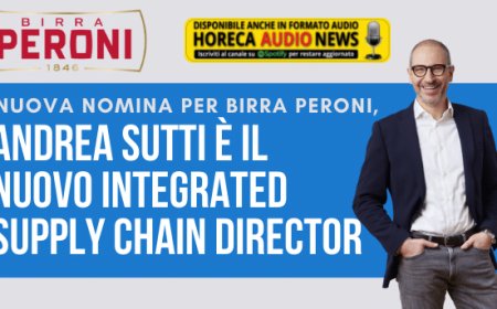 Nuova nomina per Birra Peroni, Andrea Sutti è il nuovo Integrated Supply Chain Director