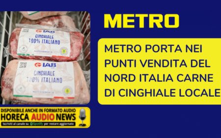 Metro porta nei punti vendita del Nord Italia carne di cinghiale locale