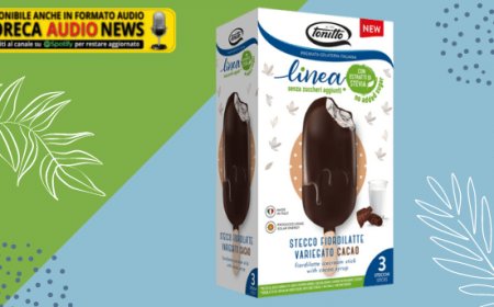 Tonitto 1939 presenta il nuovo Stecco gelato Fiordilatte Variegato al Cacao