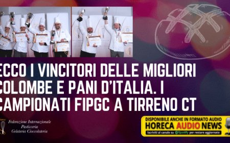 Ecco i vincitori delle migliori colombe e pani d'Italia. I campionati FIPGC a Tirreno CT