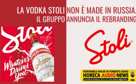 La vodka Stoli non è made in Russia. Il Gruppo annuncia il rebranding