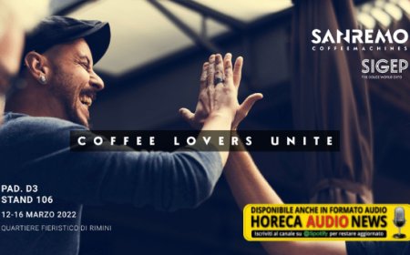 Sanremo Coffee Machines a SIGEP 2022 mette alla prova YOU e X-ONE