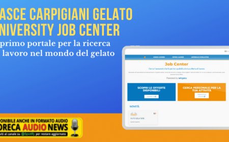 Nasce Carpigiani Gelato University Job Center, il primo portale per la ricerca di lavoro nel mondo del gelato