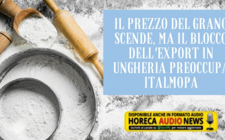 Il prezzo del grano scende, ma il blocco dell'export in Ungheria preoccupa Italmopa
