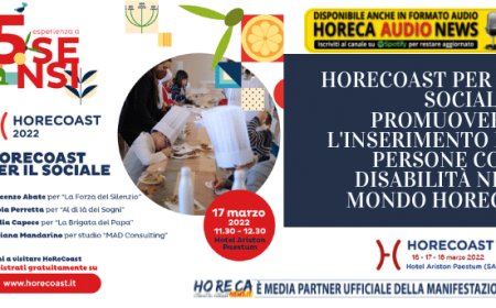HoReCoast per il sociale: promuovere l'inserimento di persone con disabilità nel mondo Horeca