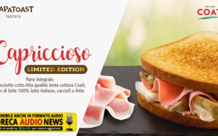 CapaToast, con Salumi Coati, lancia il toast Limitied Edition “Capriccioso”