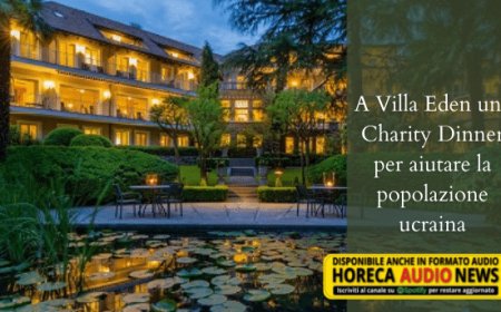 A Villa Eden una Charity Dinner per aiutare la popolazione ucraina