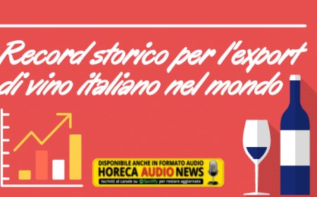 Record storico per l'export di vino italiano nel mondo