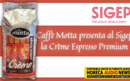 Caffè Motta presenta al Sigep la Crème Espresso Premium