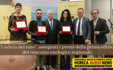 "L’Umbria del vino", assegnati i premi della prima edizione del concorso enologico regionale.