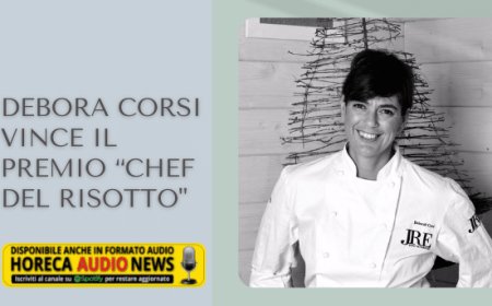 Debora Corsi vince il premio “Chef del Risotto"