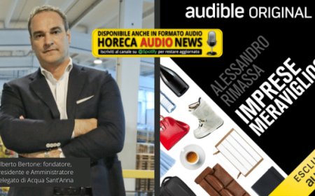 Acqua Sant’Anna protagonista dell'audiolibro “Imprese Meravigliose”