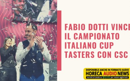 Fabio Dotti vince il campionato italiano Cup Tasters con CSC