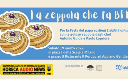 Festa del papà: le zeppole stellate "che fanno bene" degli chef Guida e Lopriore