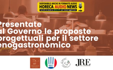 Presentate al Governo le proposte progettuali per il settore enogastronomico