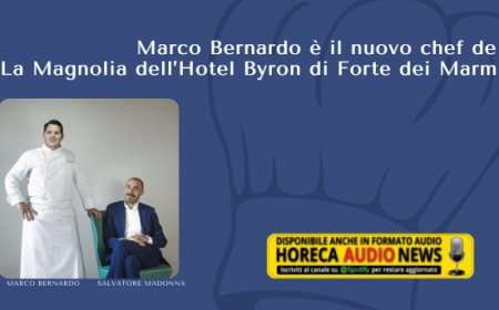 Marco Bernardo è il nuovo chef de La Magnolia dell’Hotel Byron di Forte dei Marmi
