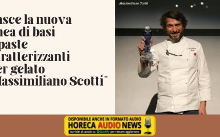 Nasce la nuova linea di basi e paste caratterizzanti per gelato “Massimiliano Scotti”