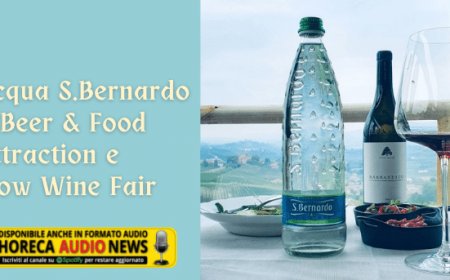Acqua S.Bernardo a Beer & Food Attraction e Slow Wine Fair