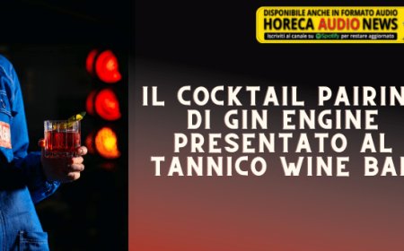 Il cocktail pairing di Gin Engine presentato al Tannico Wine Bar