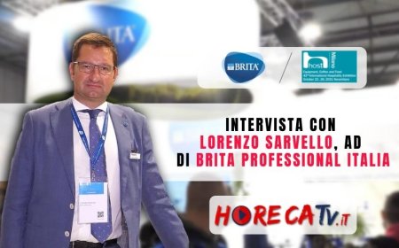 HorecaTV a Host 2021. Intervista con Lorenzo Sarvello di BRITA Professional Italia