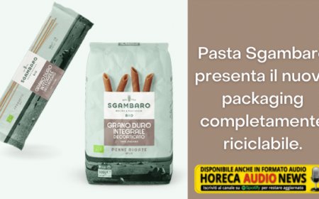 Pasta Sgambaro presenta il nuovo packaging completamente riciclabile.