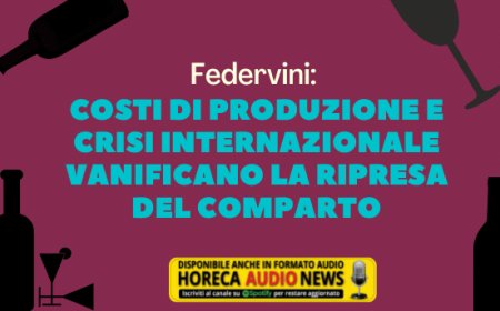 Federvini: costi di produzione e crisi internazionale vanificano la ripresa del comparto