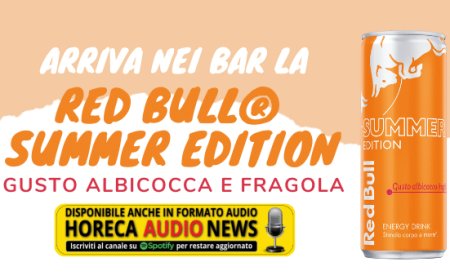 Arriva nei bar la Red Bull® Summer Edition gusto albicocca e fragola