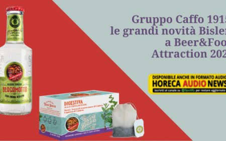 Gruppo Caffo 1915: le grandi novità Bisleri a Beer&Food Attraction 2022