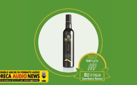 L’olio Decimi di Bettona premiato con la Stella Oli d’Italia Gambero Rosso