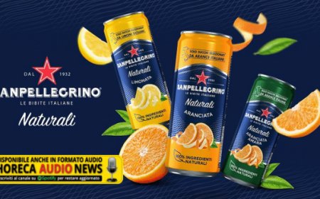 I famosi sparkling drinks Sanpellegrino nella nuova veste