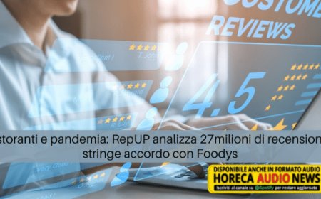 Ristoranti e pandemia: RepUP analizza 27 milioni di recensioni e stringe un accordo con Foodys
