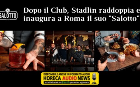 Dopo il Club, Stadlin raddoppia e inaugura a Roma il suo "Salotto"