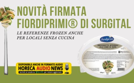 Novità firmata Fiordiprimi® di Surgital, le referenze frozen anche per locali senza cucina