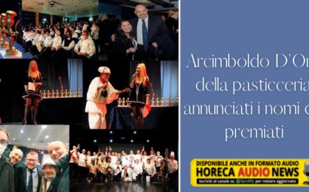 Arcimboldo D'Oro della pasticceria: annunciati i nomi dei premiati