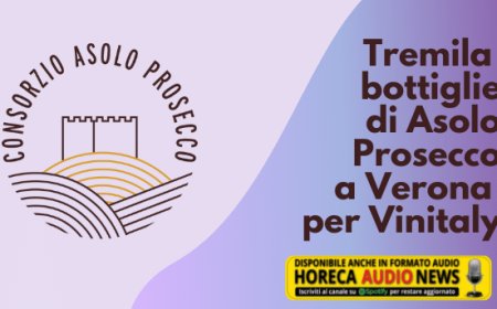 Tremila bottiglie di Asolo Prosecco a Verona per Vinitaly