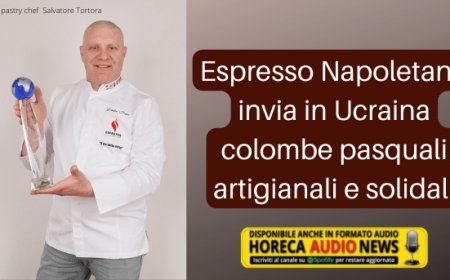 Espresso Napoletano invia in Ucraina colombe pasquali artigianali e solidali