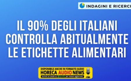 Il 90% degli italiani controlla abitualmente le etichette alimentari