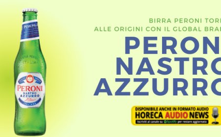 Birra Peroni torna alle origini con il global brand Peroni Nastro Azzurro