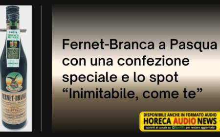 Fernet-Branca a Pasqua con una confezione speciale e lo spot “Inimitabile, come te”