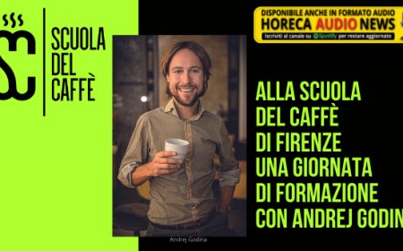 Alla Scuola del Caffè di Firenze una giornata di formazione con Andrej Godina