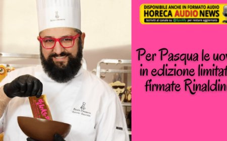 Per Pasqua le uova in edizione limitata firmate Rinaldini