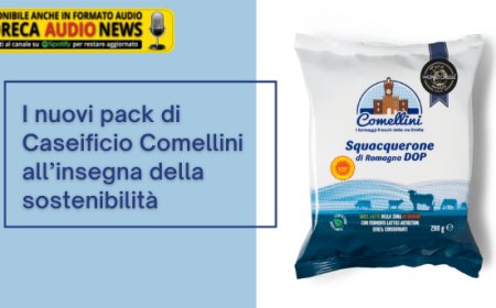 I nuovi pack di Caseificio Comellini all’insegna della sostenibilità