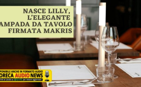 Nasce Lilly, l'elegante lampada da tavolo firmata Makris