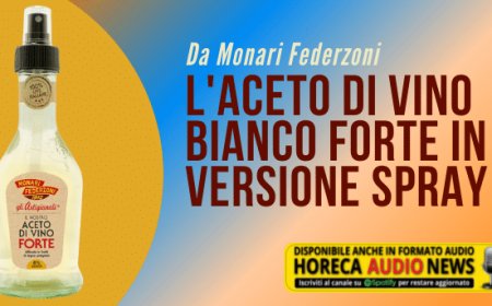 Da Monari Federzoni l'Aceto di Vino Bianco Forte in versione spray