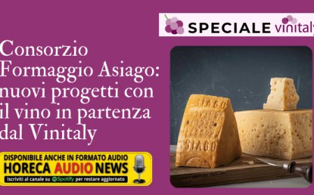 Consorzio Formaggio Asiago: nuovi progetti con il vino in partenza dal Vinitaly