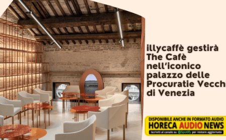 illycaffè gestirà The Cafè nell’iconico palazzo delle Procuratie Vecchie di Venezia