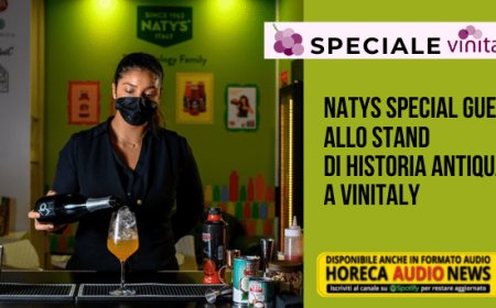 Natys special guest allo stand di Historia Antiqua a Vinitaly